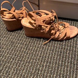 Dolce Vida strapping wedge heel